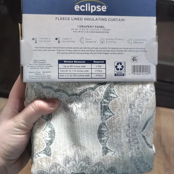 63 inch Draft|Stopper by Eclipse - Picture 2 of 2